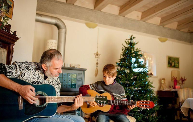 guitariste débutant